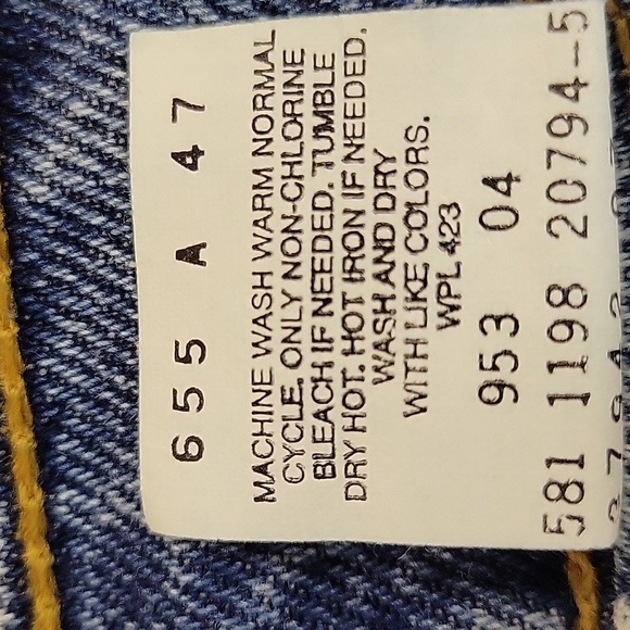 Levi's Womens Vintage Button Fly Denim Shorts Sz 11. 100% Cotton. Made In USA - Picture 5 of 5